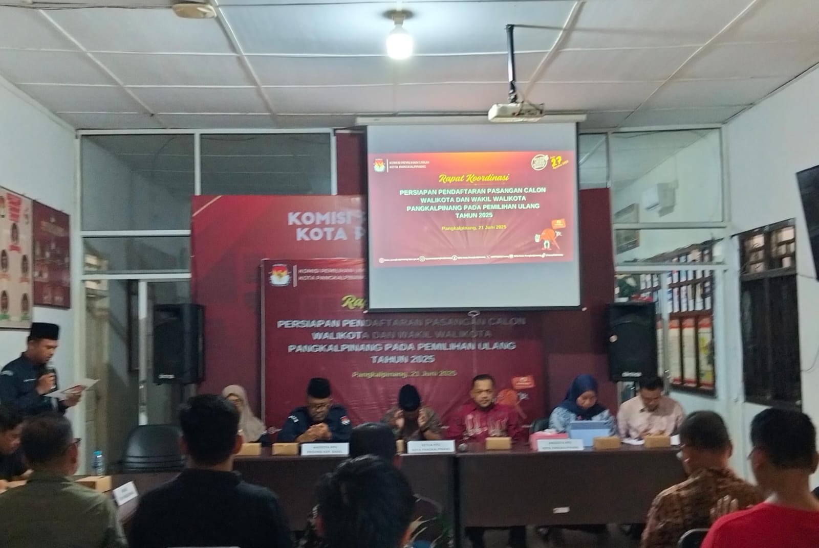 Pemkot Pangkalpinang Dukung KPU Sukseskan Pilkada Ulang 2025