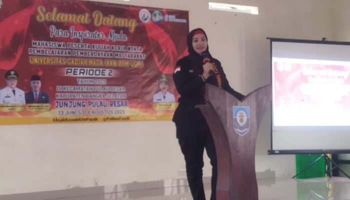 Wakil Bupati Basel Sambut KKN UGM di Pulau Besar, Ajak Mahasiswa Kolaborasi Bangun Ketahanan Pangan