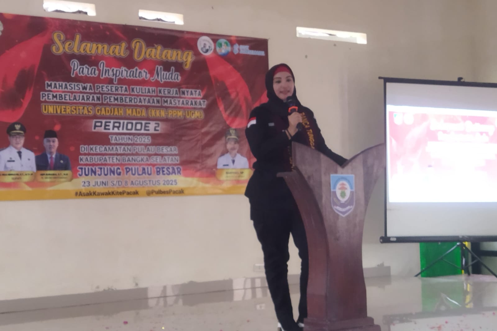 Wakil Bupati Basel Sambut KKN UGM di Pulau Besar, Ajak Mahasiswa Kolaborasi Bangun Ketahanan Pangan