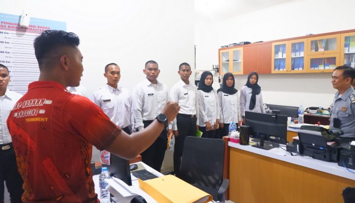 28 CPNS Calon Penjaga Tahanan Jalani Orientasi Lapangan di Lapas Narkotika Pangkalpinang