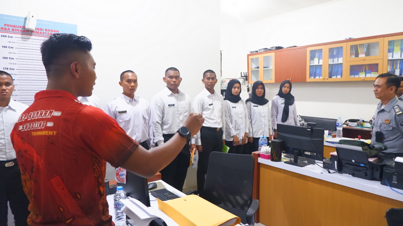 28 CPNS Calon Penjaga Tahanan Jalani Orientasi Lapangan di Lapas Narkotika Pangkalpinang