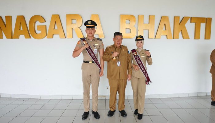 Gubernur Hidayat Jumpai Praja IPDN Asal Babel dan Beri Pesan Motivasi