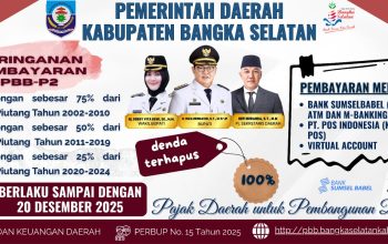 Bakuda Basel Hadirkan Promo Menarik di Aik Bakung, Bayar PBB Dapat Suvenir dan Diskon Piutang hingga 75 Persen