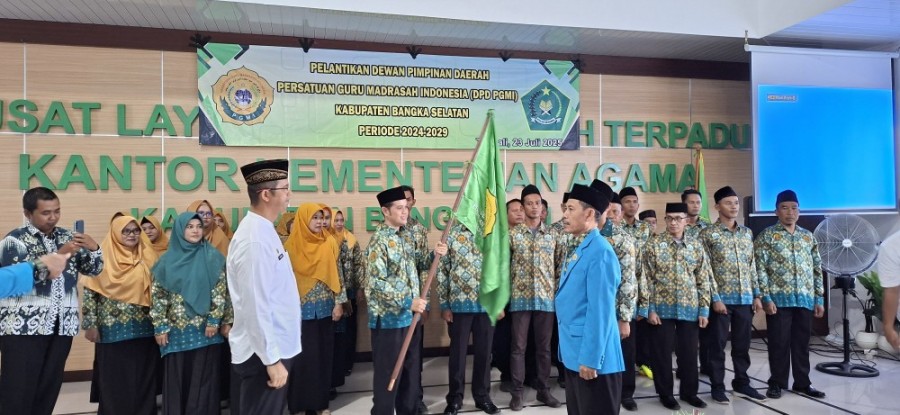 Pengurus Baru DPD PGMI Bangka Selatan Dilantik, Pemkab Minta Guru Madrasah Tanamkan Nilai Positif ke Siswa