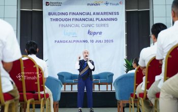 PT Timah Gandeng Bank Mandiri Gelar Seminar Literasi Keuangan untuk Karyawan