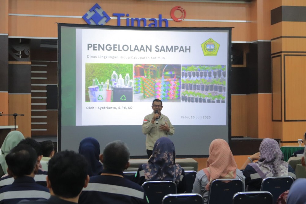 PT Timah Gencarkan Edukasi Lingkungan Lewat Seminar Pengelolaan Sampah di Kundur