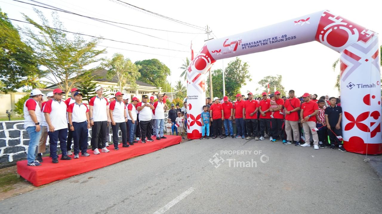 Meriah! Ribuan Warga Karimun Ramaikan Pekan Sehat HUT ke-49 PT Timah