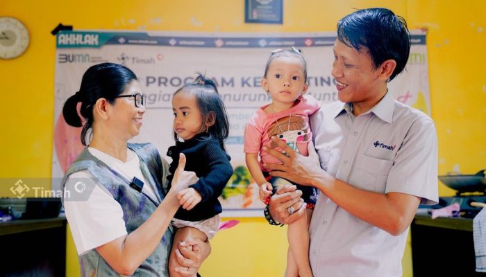 PT Timah Dukung Tumbuh Kembang Anak Lewat Program Pendidikan dan Kesehatan