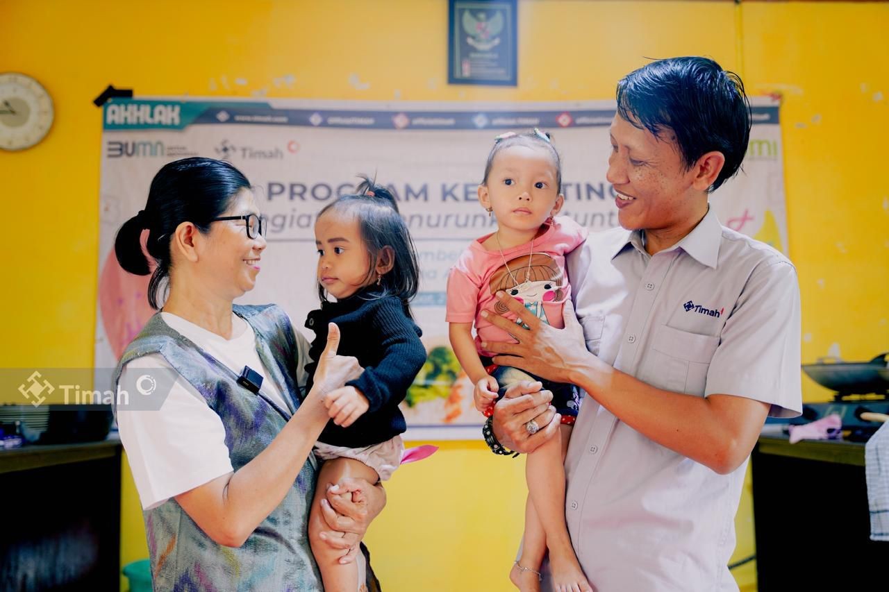 PT Timah Dukung Tumbuh Kembang Anak Lewat Program Pendidikan dan Kesehatan