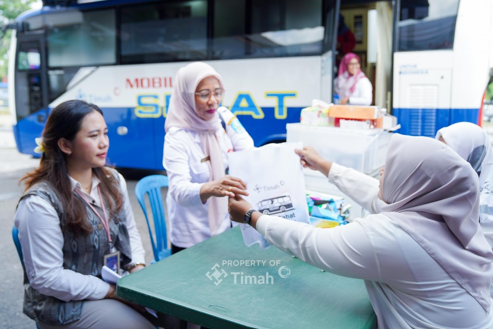 Sambut HUT ke-49, Mobil Sehat PT Timah Layani Pemeriksaan Kesehatan Gratis untuk Warga Bangka