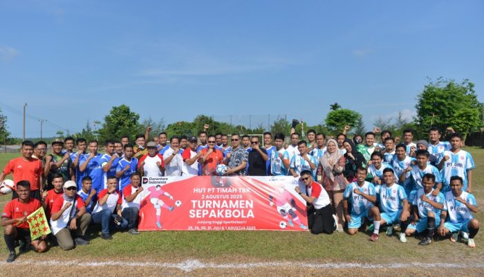 PT Timah Semarakkan HUT ke-49 dengan Pertandingan Olahraga Antar Karyawan