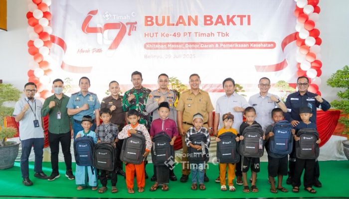 Ratusan Anak di Belinyu Ikut Khitanan Massal Gratis PT Timah