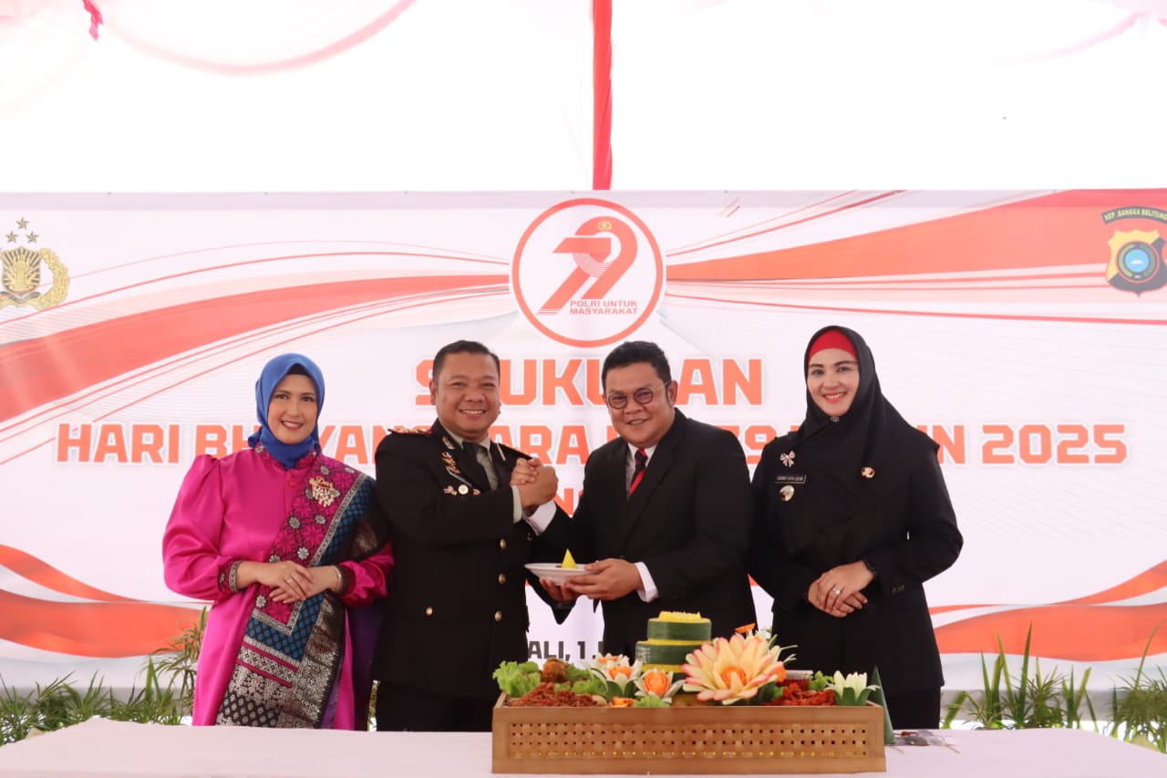 Hari Bhayangkara ke-79, Polres Basel Beri Penghargaan hingga Resmikan Polsek Baru