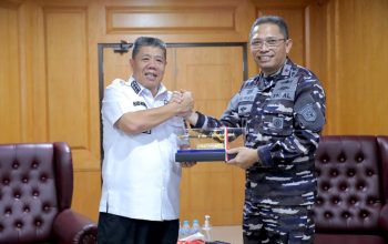 Bertemu Danlantamal III, Gubernur Babel Bahas Upaya Tekan Penyelundupan