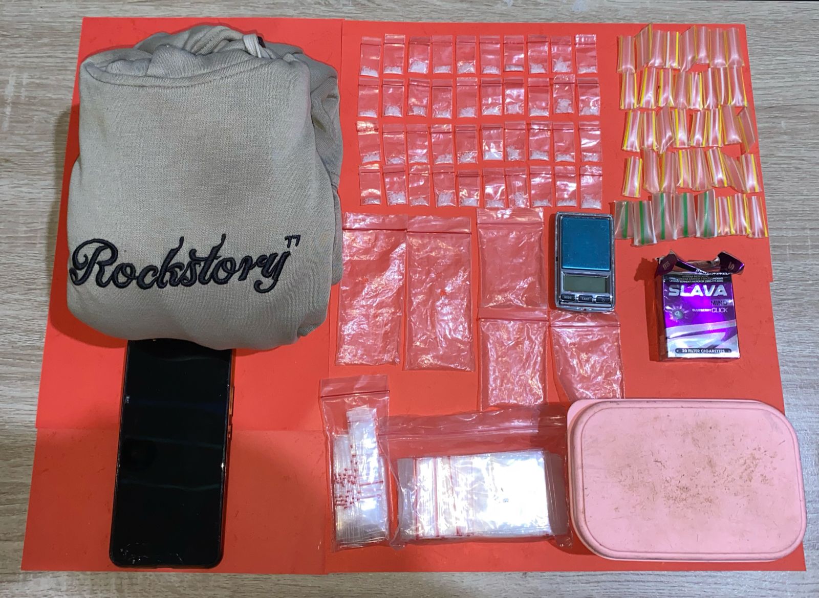 Nyaris Kabur Saat Ditangkap, Pemuda Asal Gadung Dibekuk Polisi, Puluhan Paket Sabu Diamankan