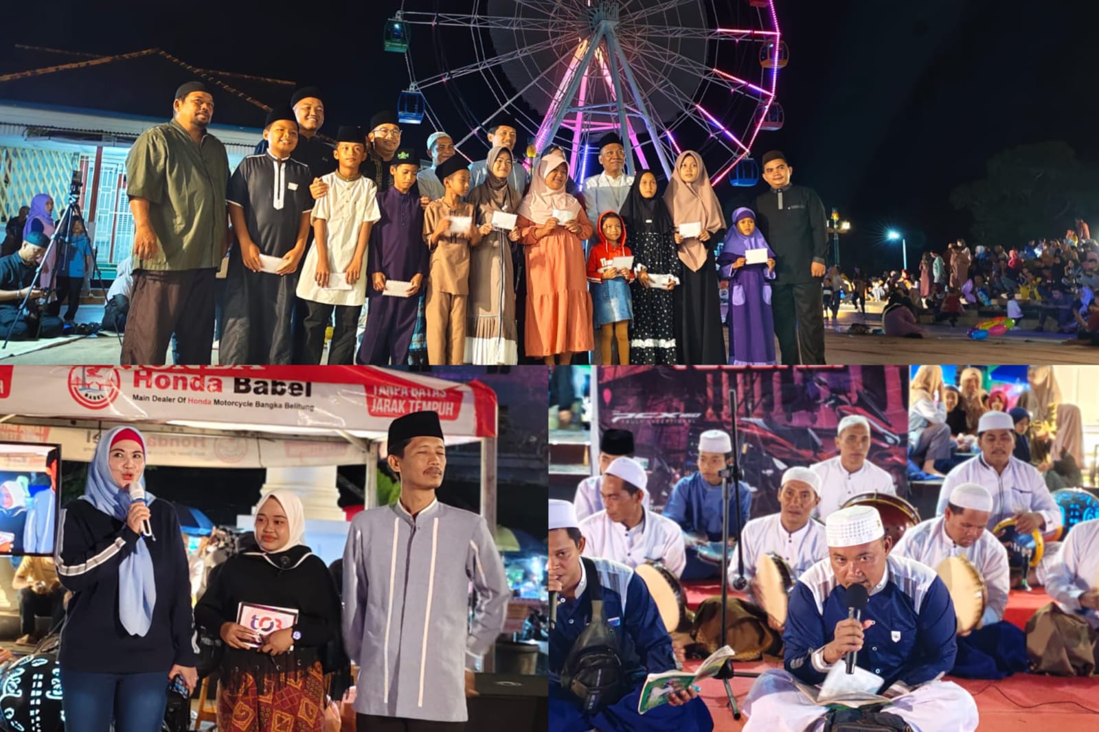 Peringati Tahun Baru Islam, TOB Creative Gandeng Kemenag Basel Beri Kebahagiaan ke Puluhan Anak Yatim di Simpang 5