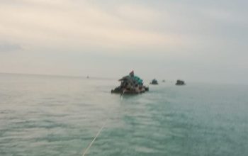 Tepis Fitnah Oknum Wartawan, Satpolairud Polres Bangka Barat Kembali Amankan 7 Ponton Tambang Ilegal di Teluk Inggris