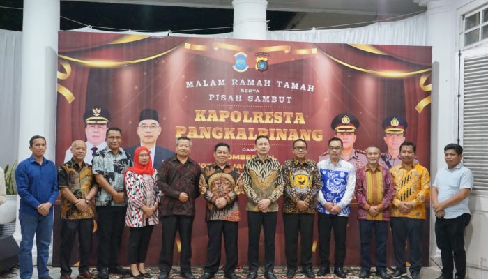 Pisah Sambut Kapolresta, Pj Wali Kota Pangkalpinang Apresiasi Sinergi