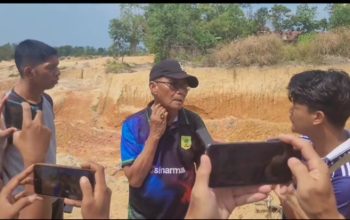 Wabup Bangka Barat Geram, Hutan Lindung Dekat Gedung Graha Dirusak Ekskavator dan Tambang Ilegal
