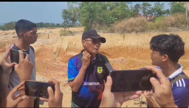 Wabup Bangka Barat Geram, Hutan Lindung Dekat Gedung Graha Dirusak Ekskavator dan Tambang Ilegal