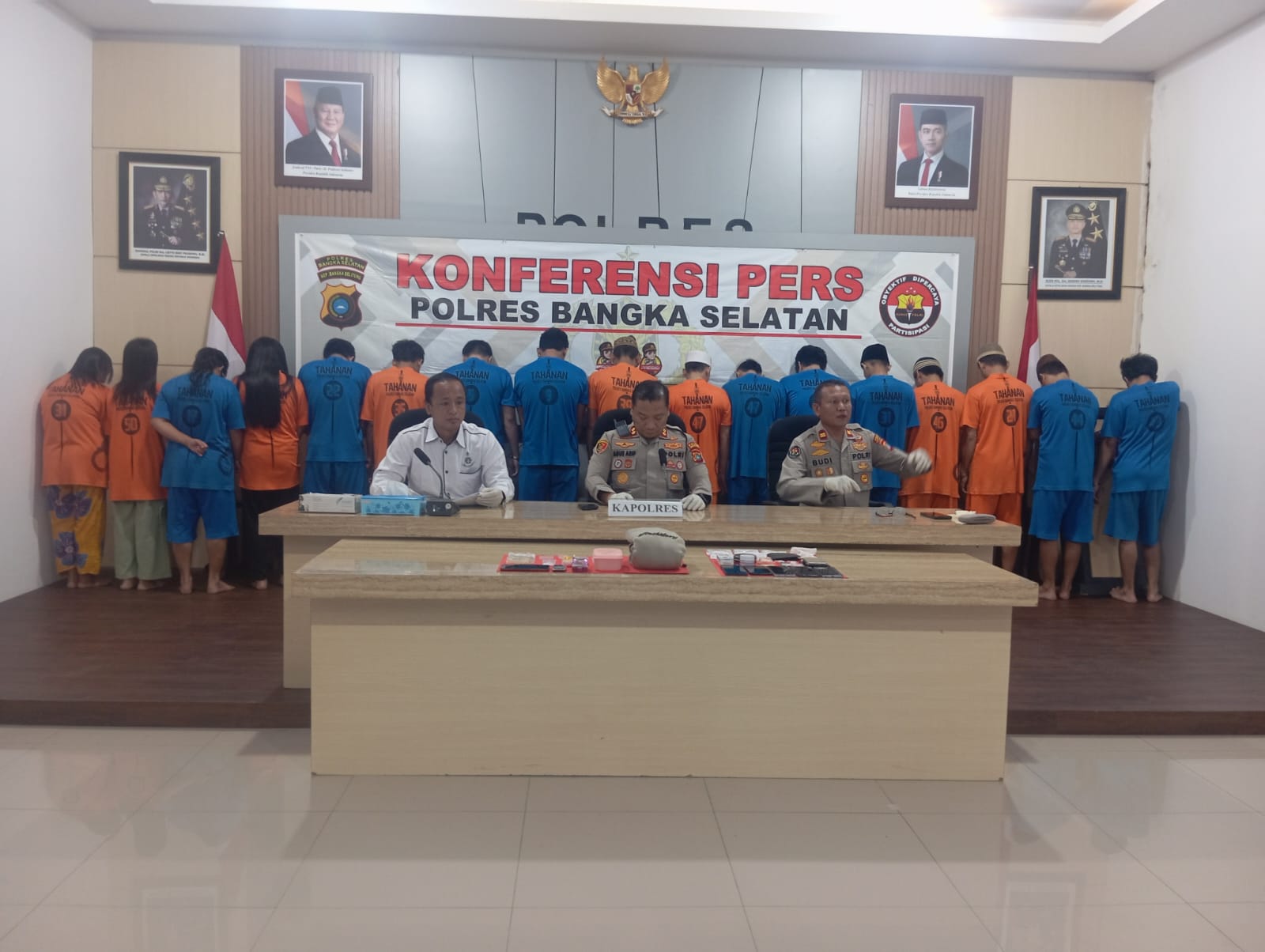 Selama Semester 1 2025, Satnarkoba Polres Basel Tangkap 29 Pengedar Narkoba, 5 di Antaranya Perempuan