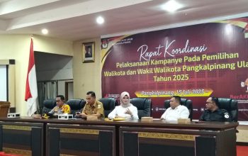 Rakor Kampanye Pilwako Pangkalpinang 2025, Sekda Tekankan Kampanye Tertib dan Bermartabat