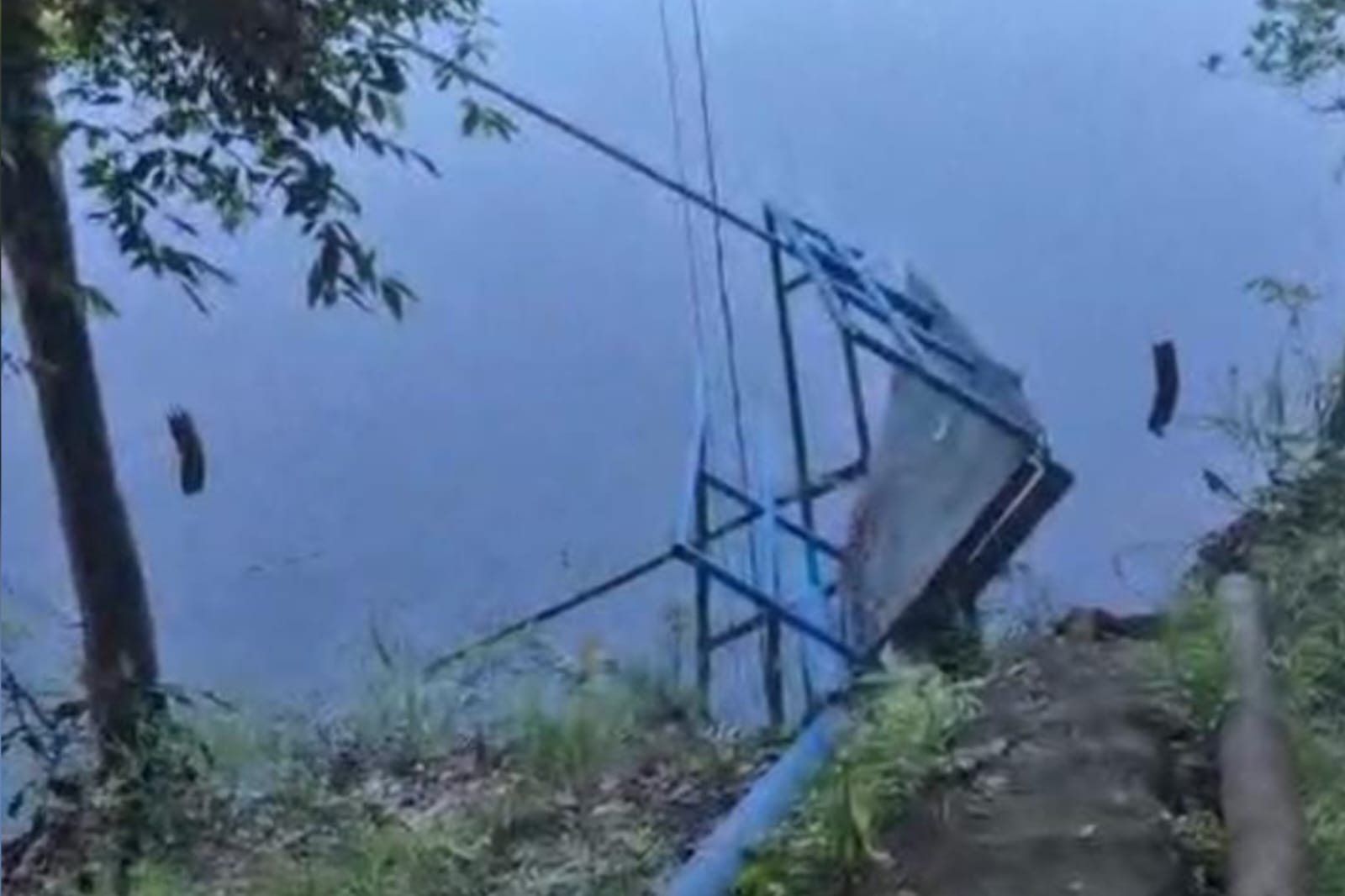 Rumah Pompa SPAM Rindik Ambruk, Alasan Tiang Penyangga Berkarat dan Tua Jadi Penyebab