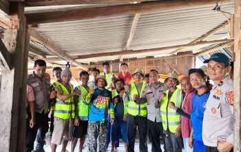 Satpolairud Polres Basel Gelar Tatap Muka dengan Nelayan Pulau Panjang dan TKBM Penutuk, Ini Tujuannya