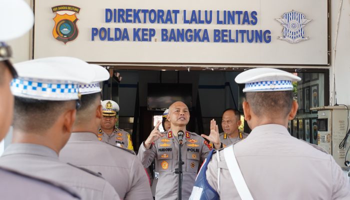 Kapolda Babel Beri Pesan Penting ke Jajaran Lantas