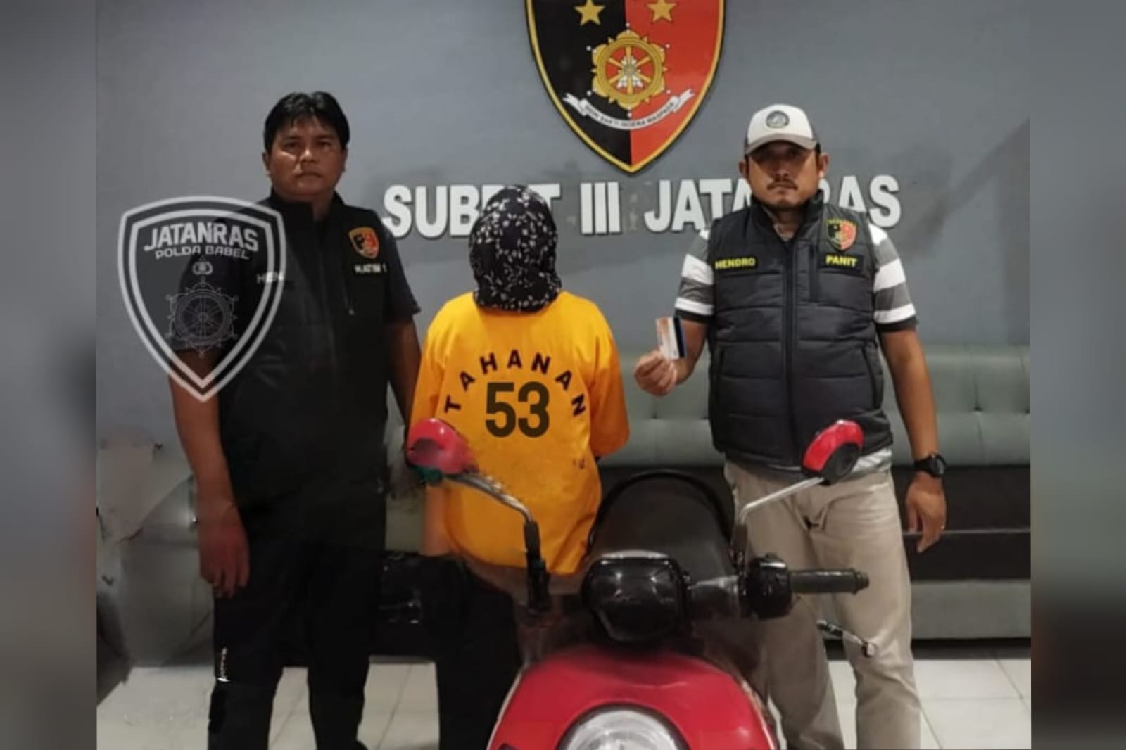 Guru TK di Bangka Tengah Ditangkap Usai Gasak Rekening Kenalannya Rp18 Juta