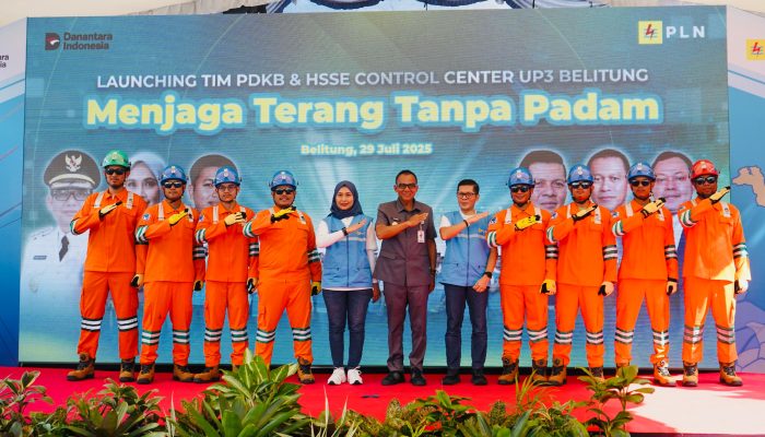 Tingkatkan Keandalan Pasokan Listrik, PLN Luncurkan Tim PDKB dan HSSE Control Center di Belitung