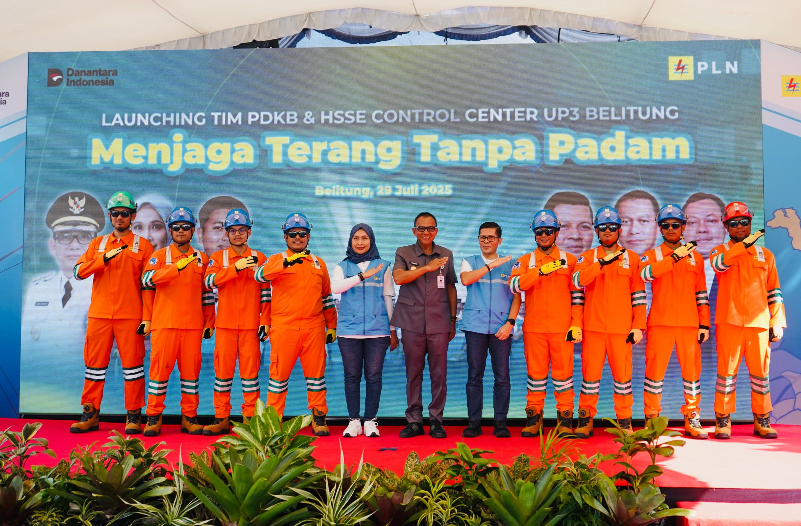 Tingkatkan Keandalan Pasokan Listrik, PLN Luncurkan Tim PDKB dan HSSE Control Center di Belitung