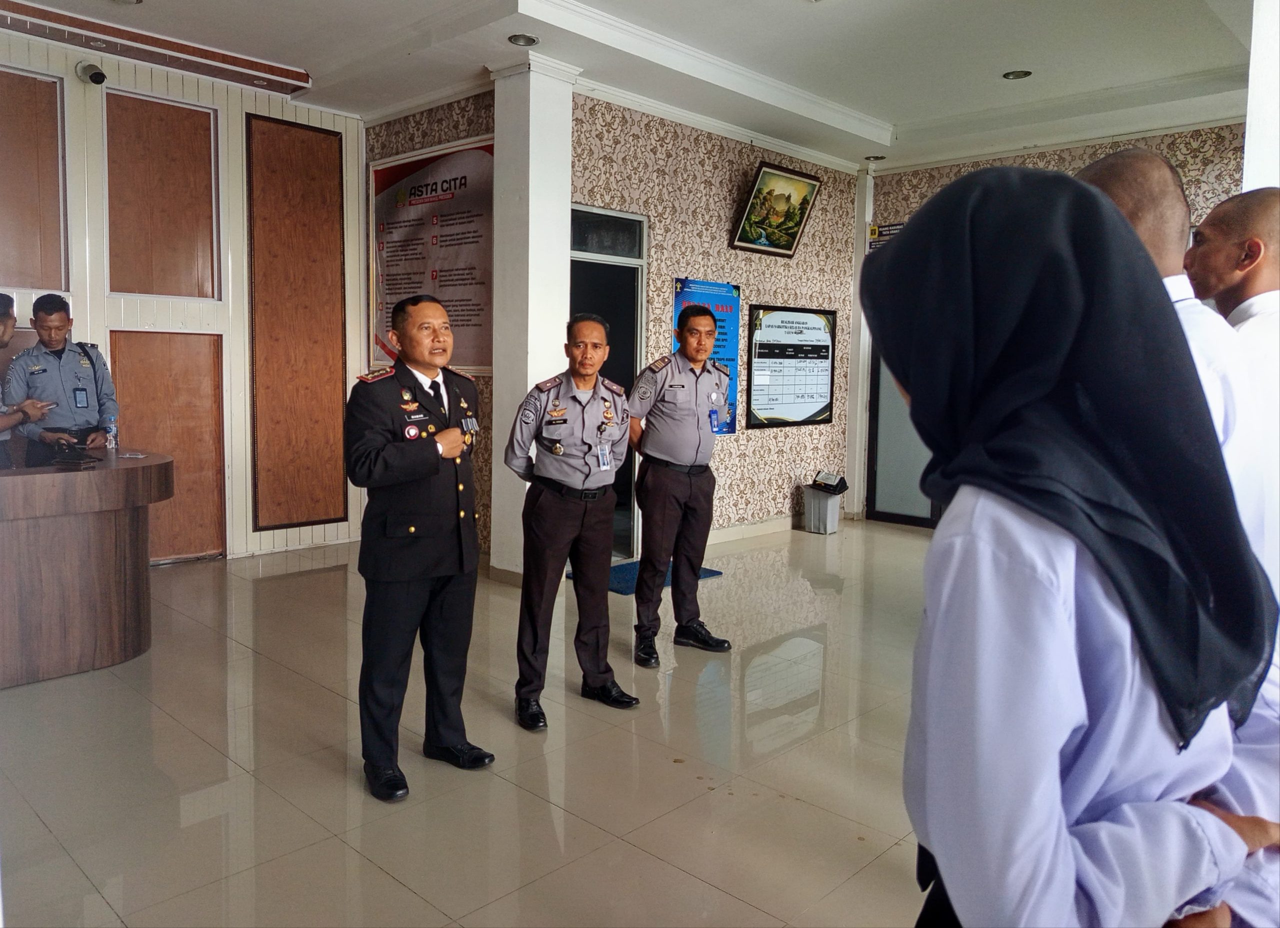 Kalapas Narkotika Pangkalpinang Minta 7 CPNS Baru Jaga Marwah Institusi