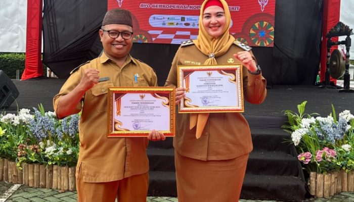 Bentuk KDMP Tercepat Pertama di Babel, Desa Bukit Terap Diganjar Penghargaan