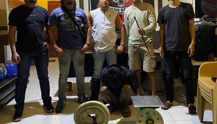 Baru Bebas Januari, Residivis di Toboali Kembali Ditangkap Usai Bobol Pondok Kebun