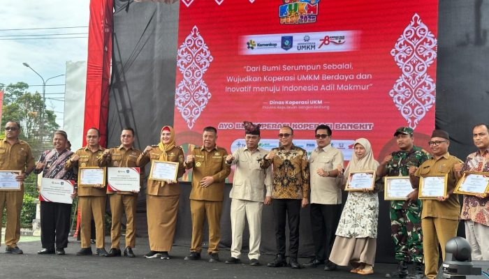 Bangka Selatan Diganjar Penghargaan sebagai Daerah Tercepat Kedua Bentuk KDMP