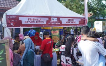 Meriah, Bazar UMKM Warnai HUT ke-49 PT Timah di Belitung Timur