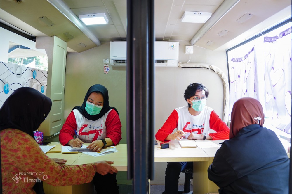 Ratusan Warga Antusias Manfaatkan Layanan Kesehatan Gratis HUT ke-49 PT Timah di Bangka Selatan