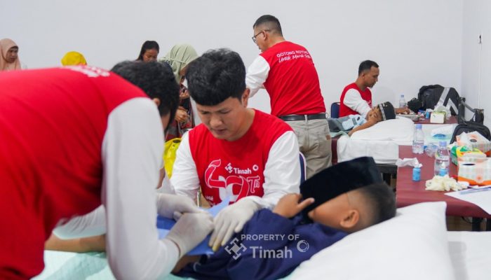 Ratusan Warga Bangka Ikuti Khitanan Massal dan Pengobatan Gratis HUT ke-49 PT Timah
