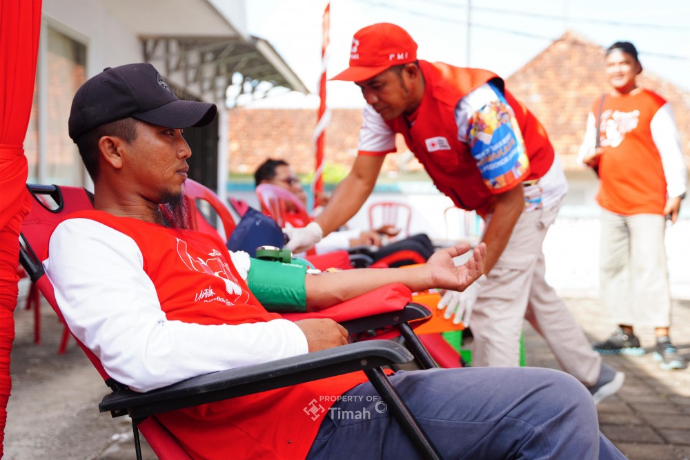 Sambut HUT ke-49, PT Timah Gandeng PMI Basel Gelar Donor Darah di Toboali, Ini Hasilnya