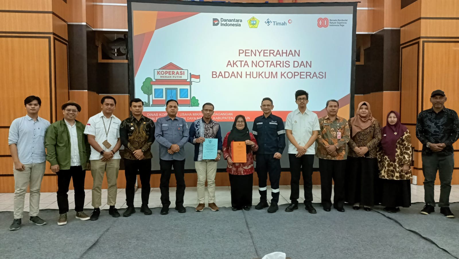 PT Timah Gelar Bimtek Penguatan Koperasi Merah Putih di Kundur