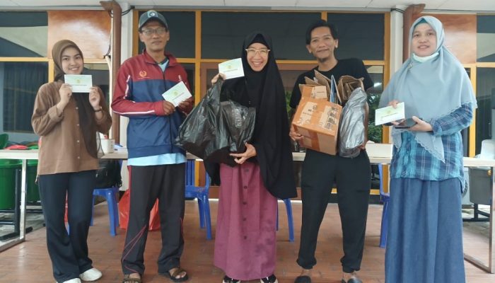 PT Timah Bina Bank Sampah Tanjung Elok Bersahabat untuk Wujudkan Lingkungan Bersih