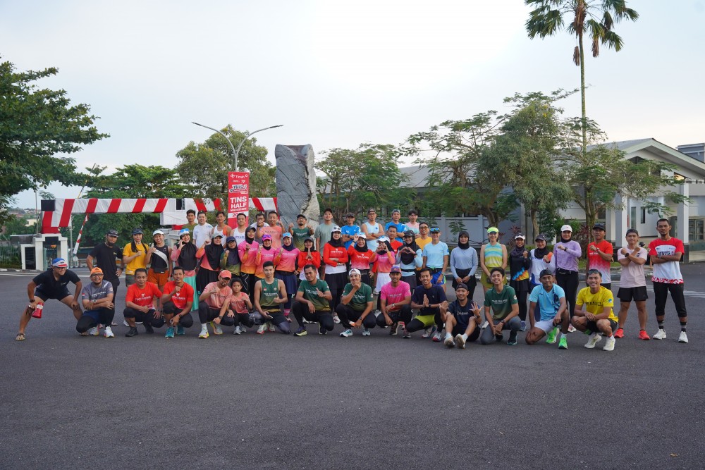 Jelang TINS Half Marathon 2025, Ribuan Pelari Serbu Race Pack Collection di Graha Timah Pangkalpinang