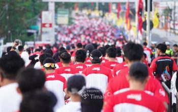 Gelaran TINS Half Marathon Jadi Angin Segar Bagi UMKM, Pedagang Akui Omset Meningkat Drastis