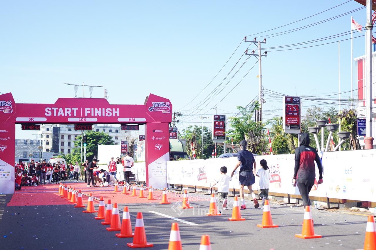 Cerita Pemenang TINS Half Marathon 2025, dari Pecah Rekor hingga Harapan Jadi Agenda Tahunan