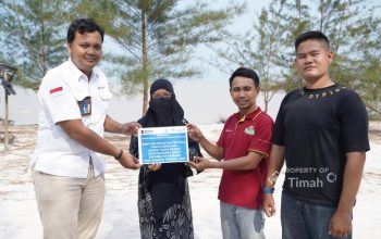 PT Timah Tbk Dukung Festival Pantai Menuang di Bangka Tengah