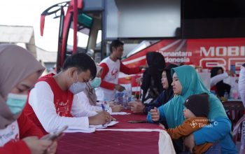 Ratusan Warga Opas Indah Antusias Nikmati Layanan Kesehatan Gratis dari Mobil Sehat PT Timah