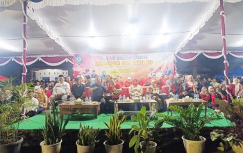 Malam Ramah Tamah Aik Bakung di Desa Bencah Meriah, Riza-Debby Serap Aspirasi Warga