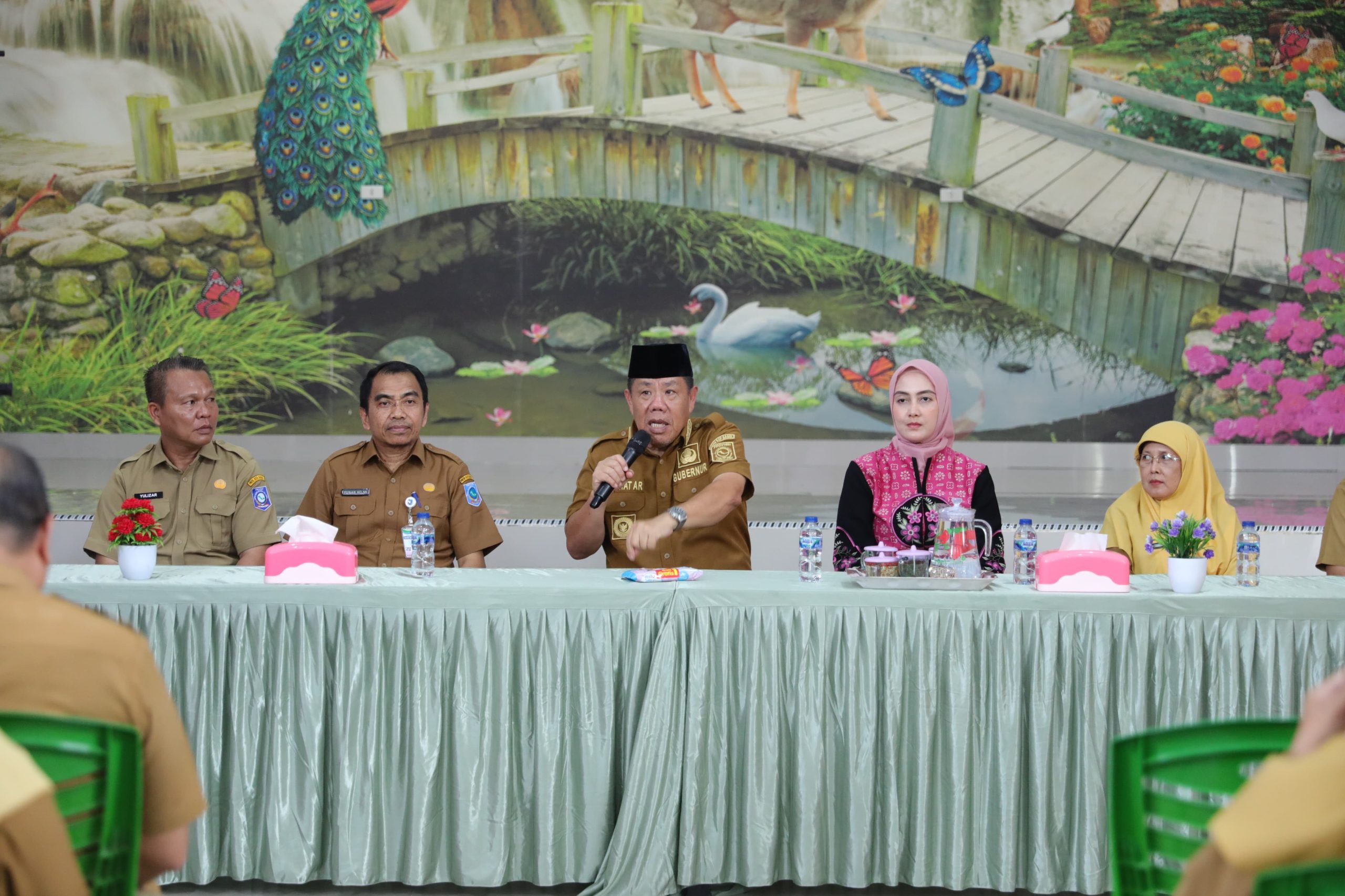 Kunjungan SMAN 1 Kelapa, Gubernur Babel Tekankan Netralitas ASN dan Larangan IPP