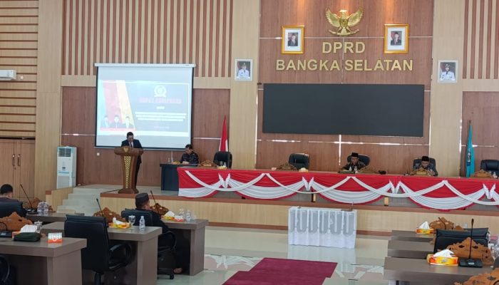 DPRD Basel Gelar Rapat Paripurna, Bahas Perubahan Anggaran 2025